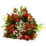 Buquê de Astromélia Vermelha