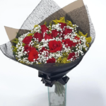 Buquê de Rosas Artesanal Cor Pretad