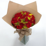 Buquê de Rosas Vermelhas e Tango Artesanal