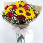 Girassóis e Rosas Luxo