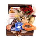 Baú De Café Da Manhã Com Flor