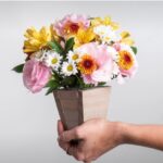 Arranjo de Flores do Campo Coloridas