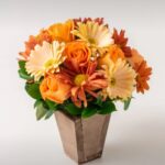 Arranjo de Rosas, Cravos e Gérberas