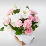 Arranjo de Flores do Campo em Tons Rosados